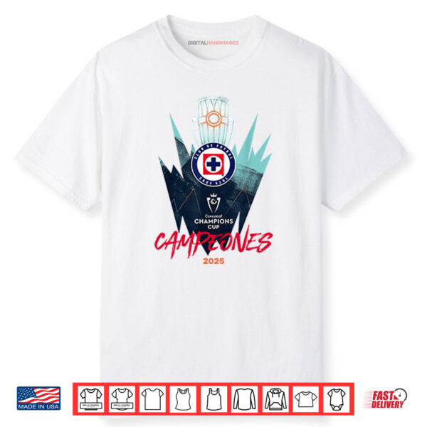 Cruz Azul Campeones 2025 Champions Cups Shirt