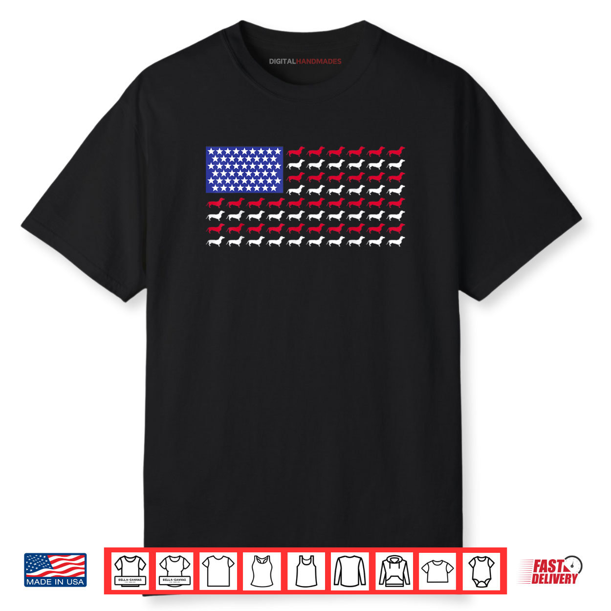 Dachshund Patriotic American Flag Dachshund 4th Of July Shirt Dachshund Patriotic American Flag Dachshund 4th Of July Shirt