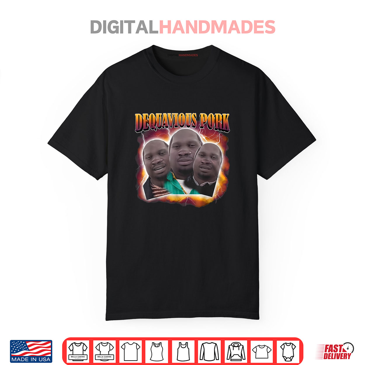 Dequavious Pork Funny Dank Memes Brainrot Internet Shirt Dequavious Pork Funny Dank Memes Brainrot Internet Shirt