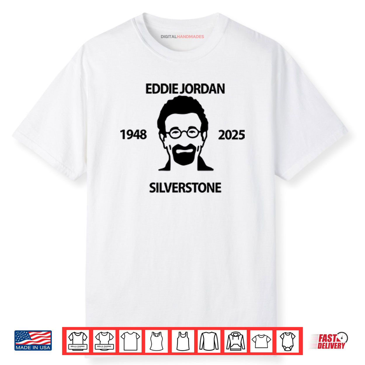 Eddie Jordan Silverstone F1 1948 2025 Shirt
