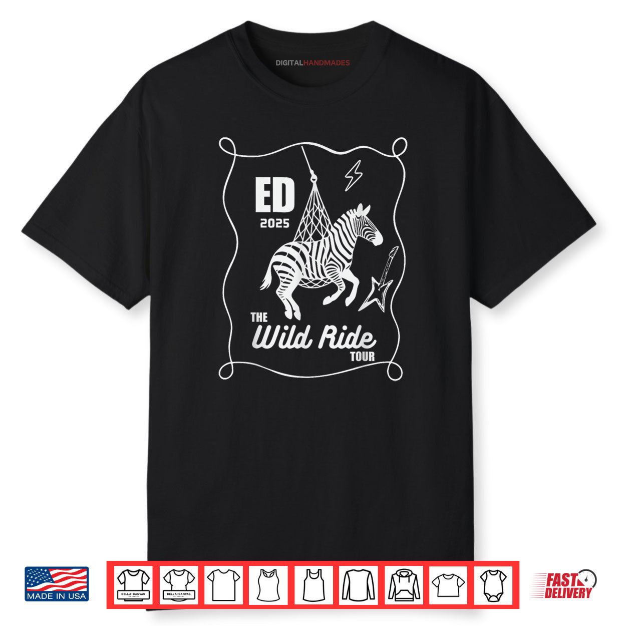 Ed’s adventure 2025 Tennessee Runaway Ed Zebra Shirt