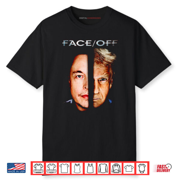 Elon Vs Trump Face Off Shirt