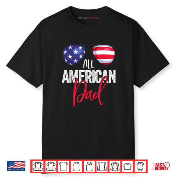 Family Matching 4th of July American Flag Shirt