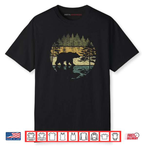 Forest Bear Retro Shirt