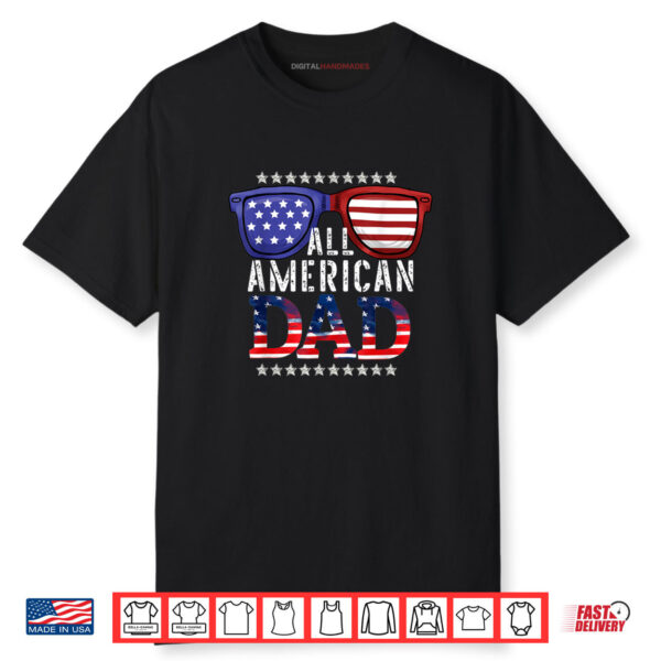 Fourth of July Family Shirts American Flag All American Shirt