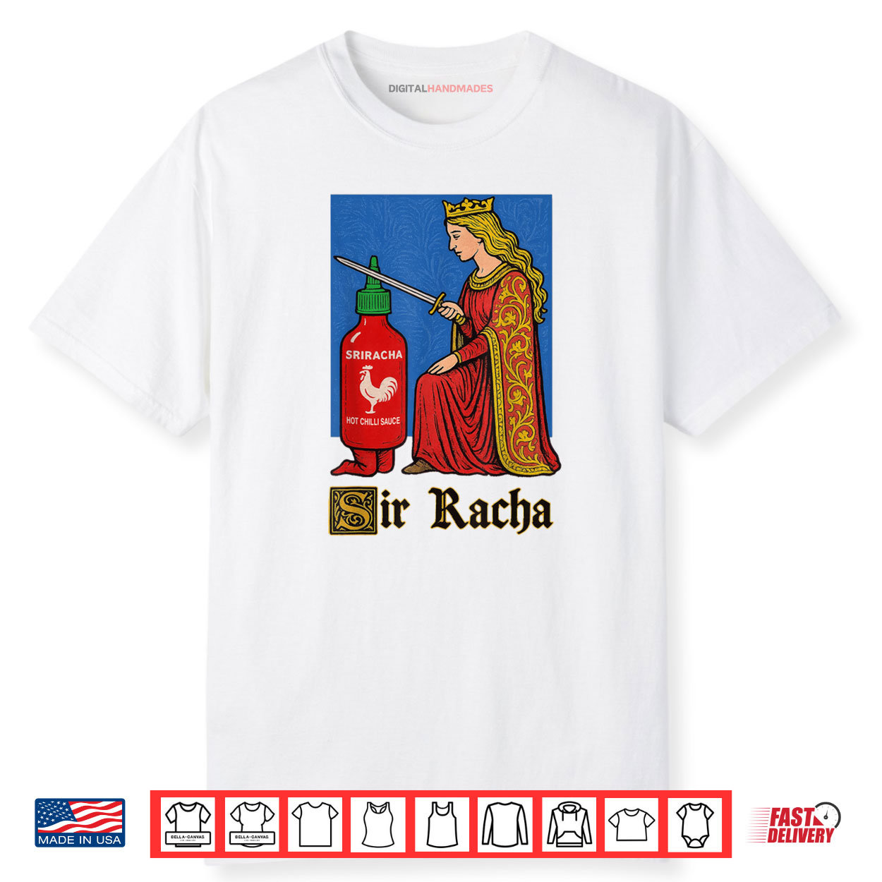 Funny Hot Sauce Art Shirt