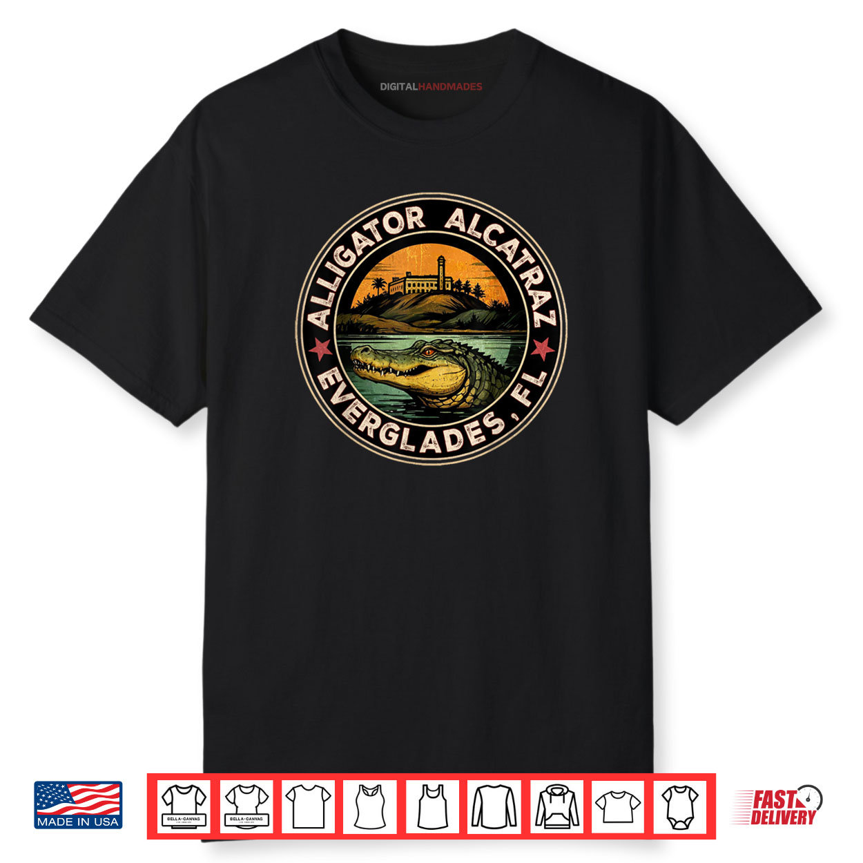 Funny Meme Florida Everglades Men Women Alligator Alcatraz Shirt