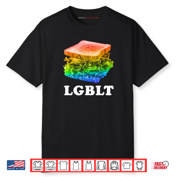 Funny Rainbow BLT LGBTQ Pride Month Shirt