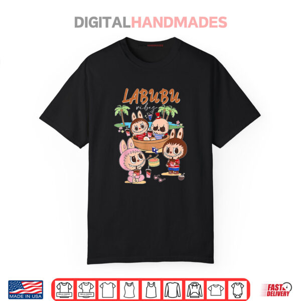 Funny Summer Vibes Labubu Funny Summer Vacation Shirt