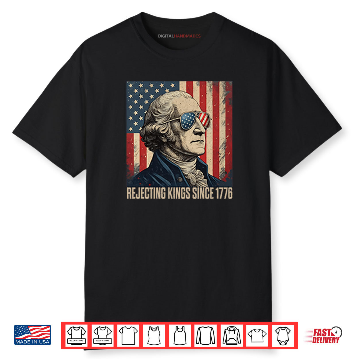 George Washington Rejecting Kings Since 1776