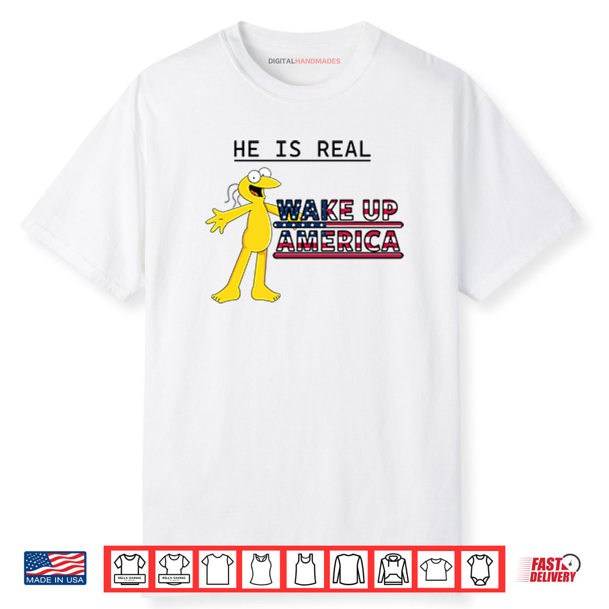 Graggle Gregory Simpson He Is Real Wake Up America Shirt