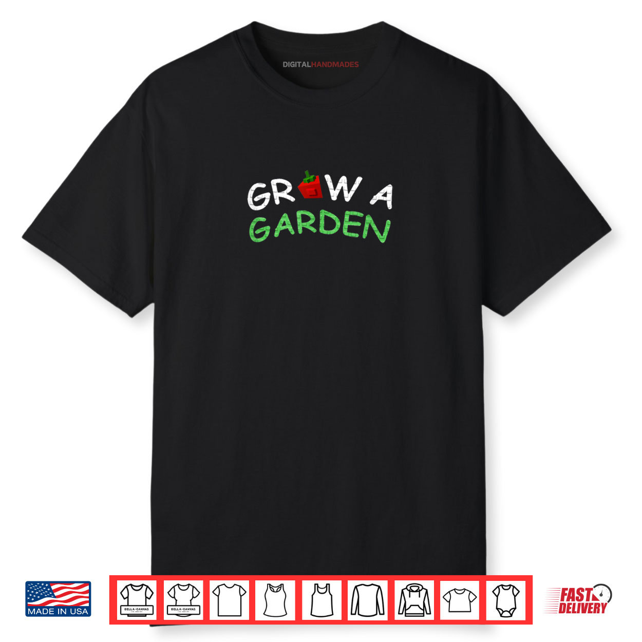 Grow A Garden Gamer Design for Kids Who Love to Play Shirt