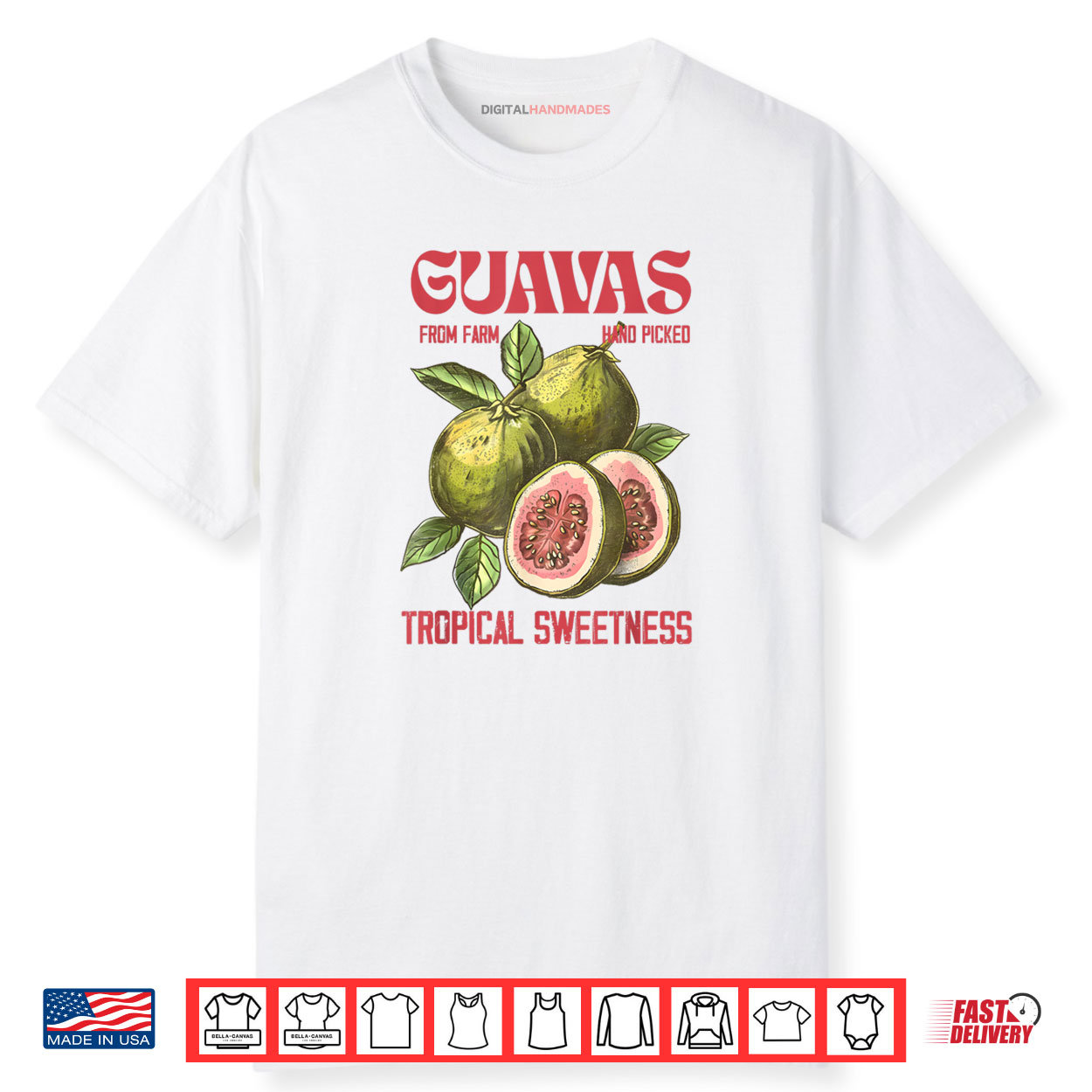 Guavas Retro Commercial Graphic Shirt