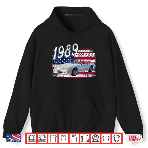 Hoodie 1989 89 Foxbody 5.0 4th Of July American Shirt digitalhandmades