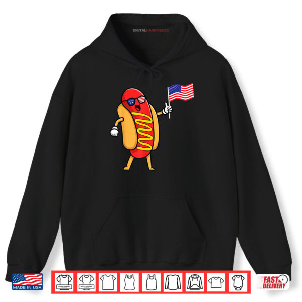 Hoodie 4th of July Hot Dog Hotdog 4th of July Shirt