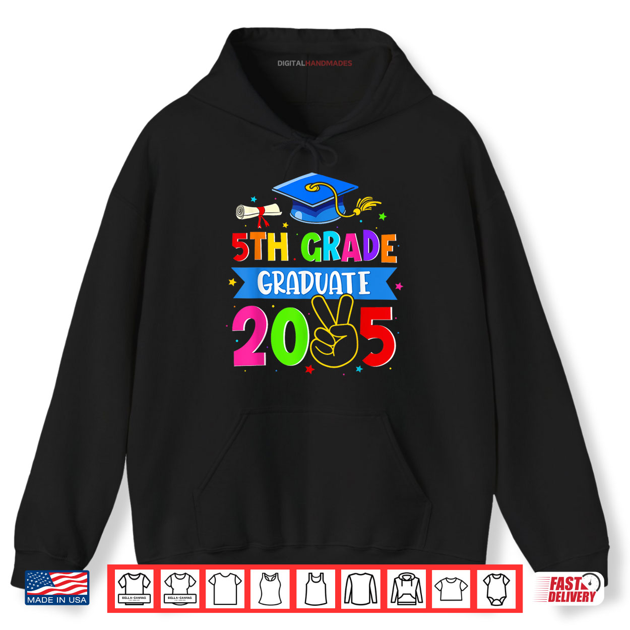 5th Grade Graduate 2025 Class Of 2025 Last Day Of School Shirt 5th Grade Graduate 2025 Class Of 2025 Last Day Of School Shirt