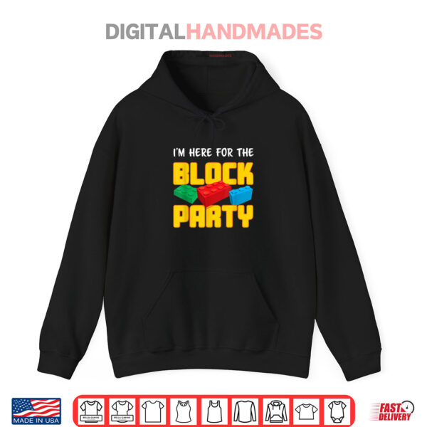 Hoodie Back To School Block Party Preschool Kindergarten Shirt
