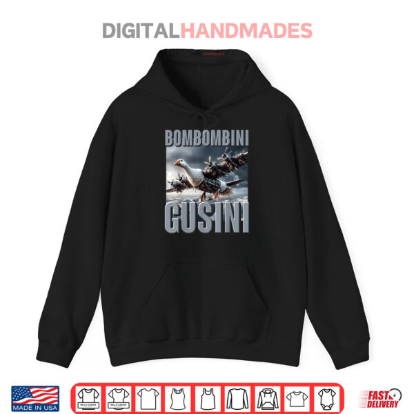 Bombombini Gusini Character Italian Brainrot Shirt 2 Hoodie Bombombini Gusini Character Italian Brainrot Shirt