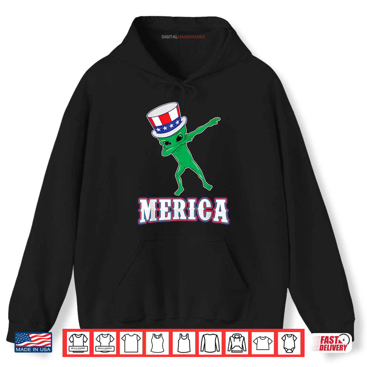 Dabbing Alien Dab For Freedom USA Merica 4th th of July Shirt Dabbing Alien Dab For Freedom USA Merica 4th th of July Shirt