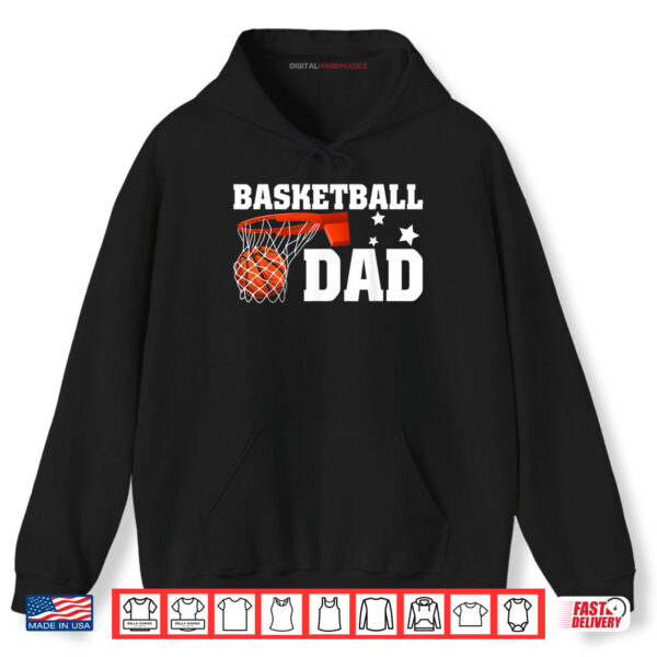 Hoodie Funny Basketball Dad Daddy Basketball Lover Fathers Day Shirt