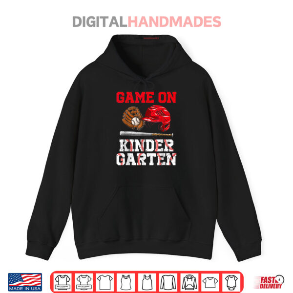 Hoodie Game Kindergarten Baseball On Back To School Student Shirt