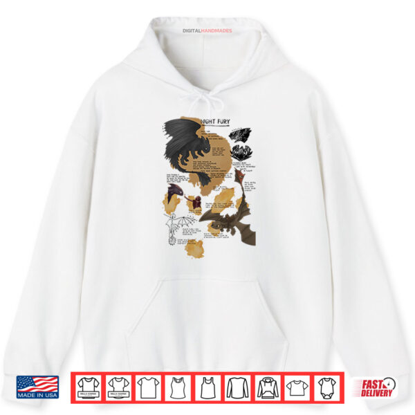 Hoodie How To Train Your Dragon Night Fury Toothless Shirt