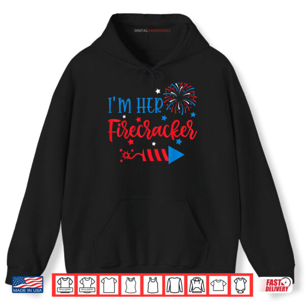 Hoodie Im Her Firecracker 4th Of July His Her Matching Couple Shirt digitalhandmades