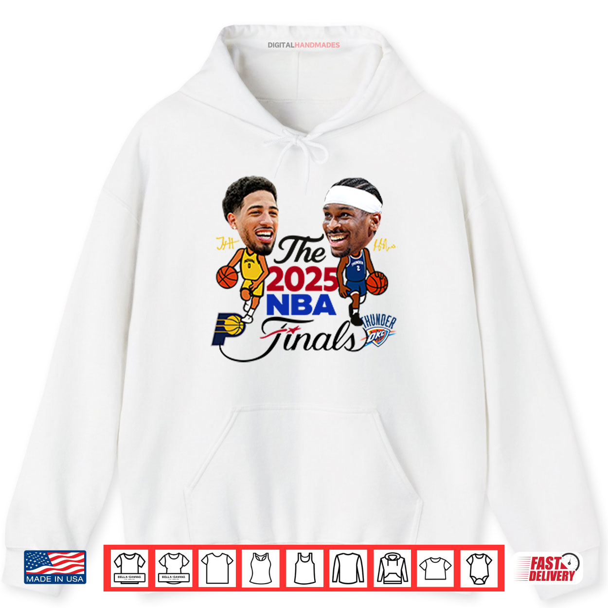 Indiana Pacers Vs Oklahoma City Thunder The 2025 NBA Finals Signature Shirt Indiana Pacers Vs Oklahoma City Thunder The 2025 NBA Finals Signature Shirt