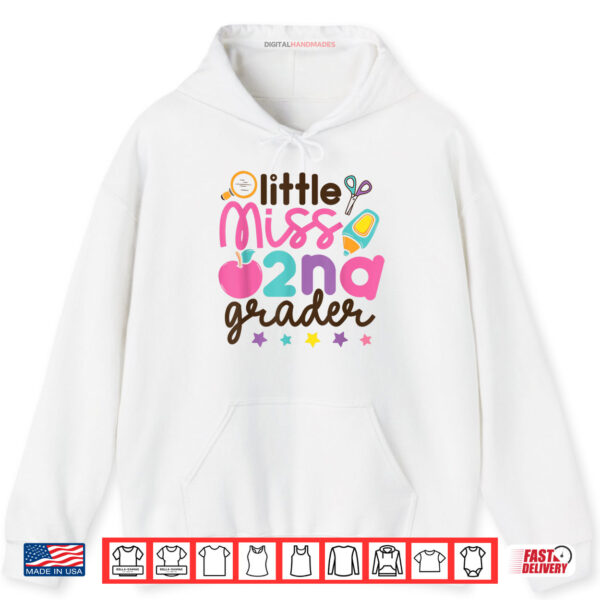 Hoodie Little Miss 2nd Grade First Day of Second Grade Cute Shirt