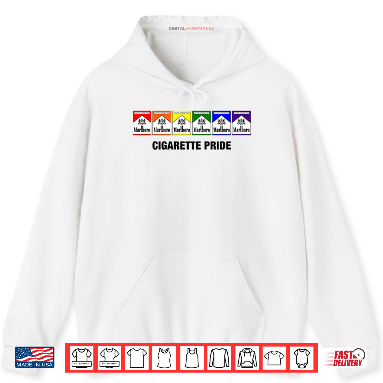 Marlboro Cigarette LGBT Pride Shirt Marlboro Cigarette LGBT Pride Shirt