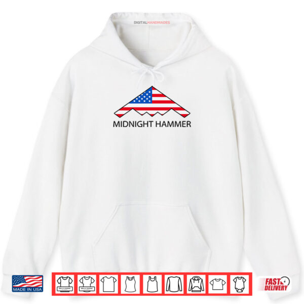 Hoodie Midnight Hammer B 2 Stealth Jet American Flag Shirt digitalhandmades