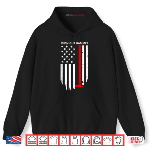 Hoodie Midnight Hammer B 2 Stealth Jet Operation USA Flag Shirt digitalhandmades
