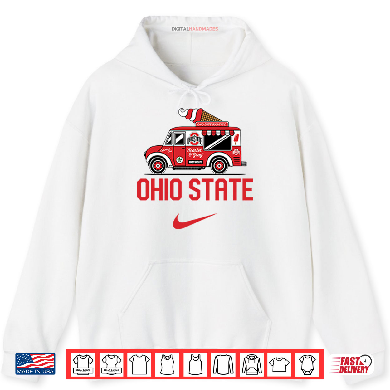 Ohio State Buckeyes Ice Cream Truck Shirt Ohio State Buckeyes Ice Cream Truck Shirt