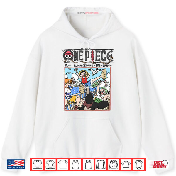 One Piece Romance Dawn Shirt 2 Hoodie One Piece Romance Dawn Shirt