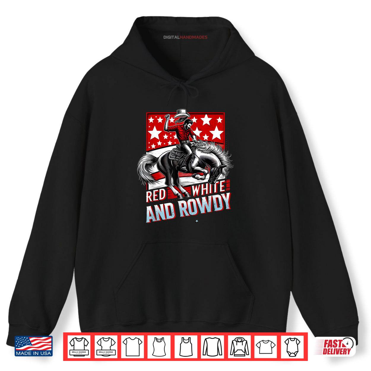 Red White And Rowdy Funny Patriotic 4th of July USA Pride Shirt Red White And Rowdy Funny Patriotic 4th of July USA Pride Shirt