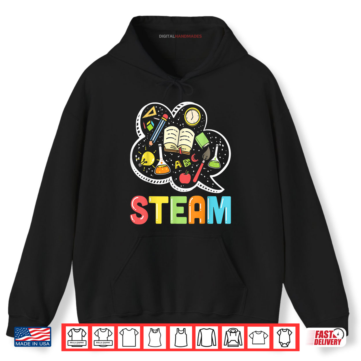 STEAM Teacher And Student Back To School STEM Shirt STEAM Teacher And Student Back To School STEM Shirt