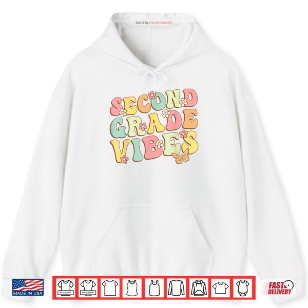Hoodie Second Grade Vibes Hello Team 2nd Grade Shirt