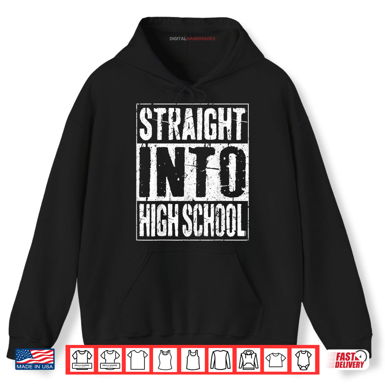 Straight Into High School Shirt Straight Into High School Shirt