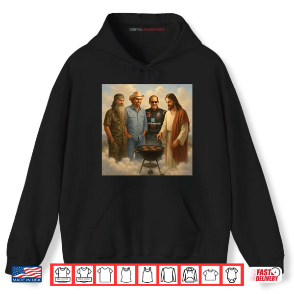 The Real Gang Meetup In Heaven Phil Robertson Dale Earnhardt Toby Keith Shirt 2 Hoodie The Real Gang Meetup In Heaven Phil Robertson Dale Earnhardt Toby Keith Shirt