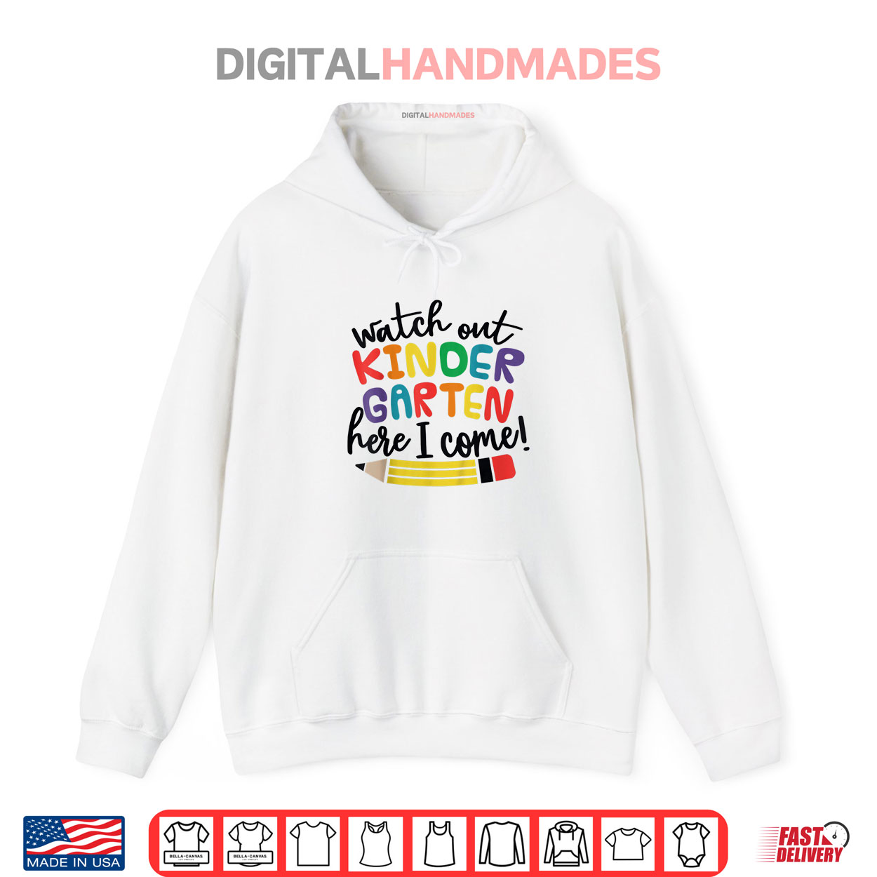 Watch Out Kindergarten Here I Come Kinder Back To School Shirt Watch Out Kindergarten Here I Come Kinder Back To School Shirt