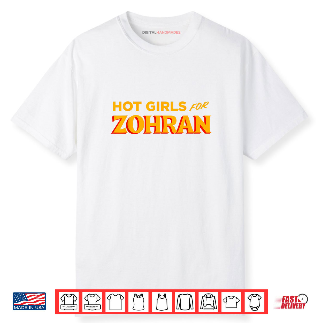 Hot Girls For Zohran Shirt