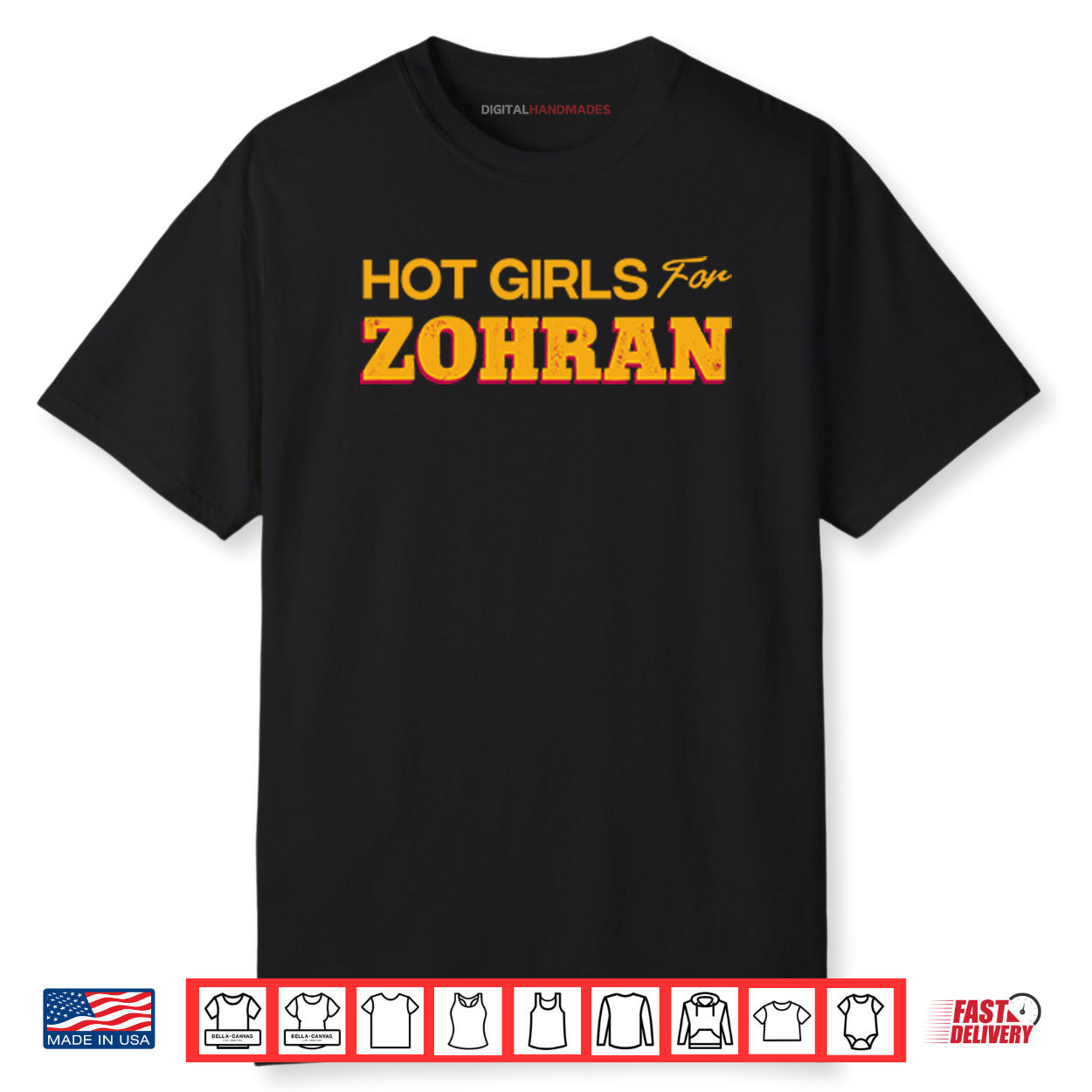 Hot Girls Vote For Zohran Shirt