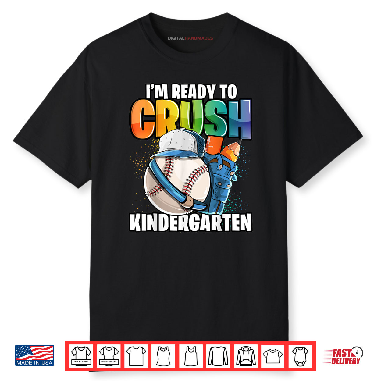 I’m Ready to Crush Kindergarten Back to School Shirt I’m Ready to Crush Kindergarten Back to School Shirt