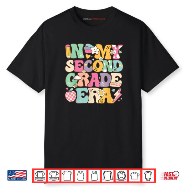 In My Second Grade Era Girl Back To School 2nd Grade Teacher Shirt