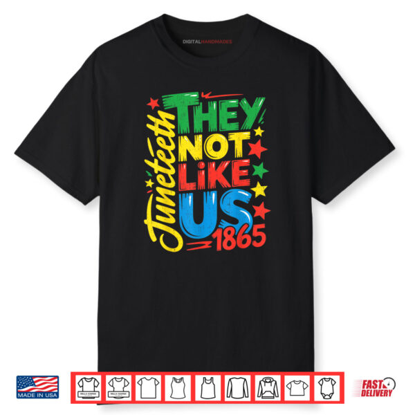 Juneteenth 1865 Black History Month Black Lives Matter Shirt