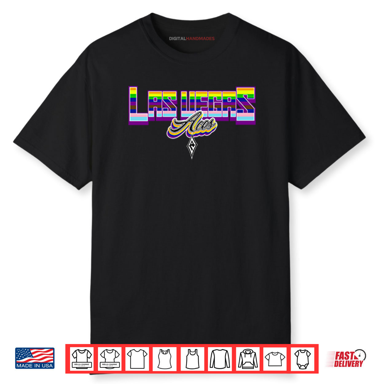 Las Vegas Aces LGBT Pride Shirt