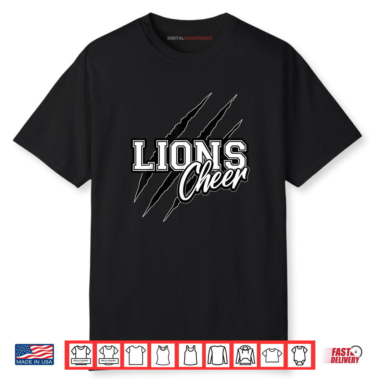 Lions Cheer Back To School Cheerleading Team Spirit Shirt Lions Cheer Back To School Cheerleading Team Spirit Shirt