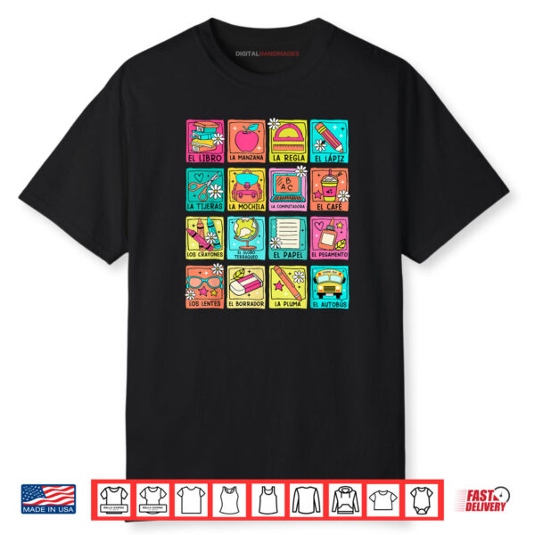 Maestra Bilingue Back To School Spanish Teacher Student Shirt