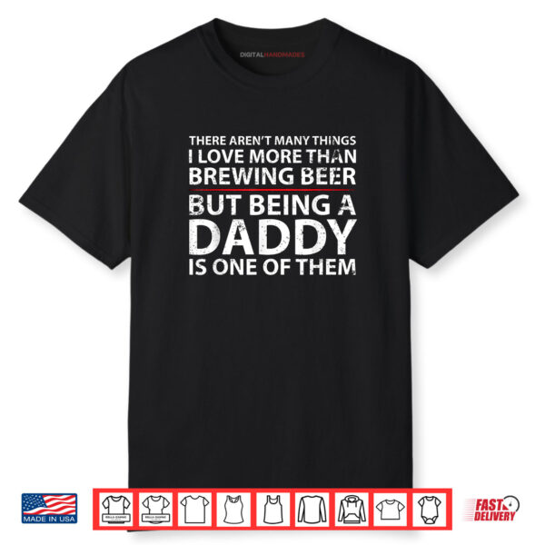 Mens Beer Brewer Dad Shirt Awesome Beer Brewing Father Shirt