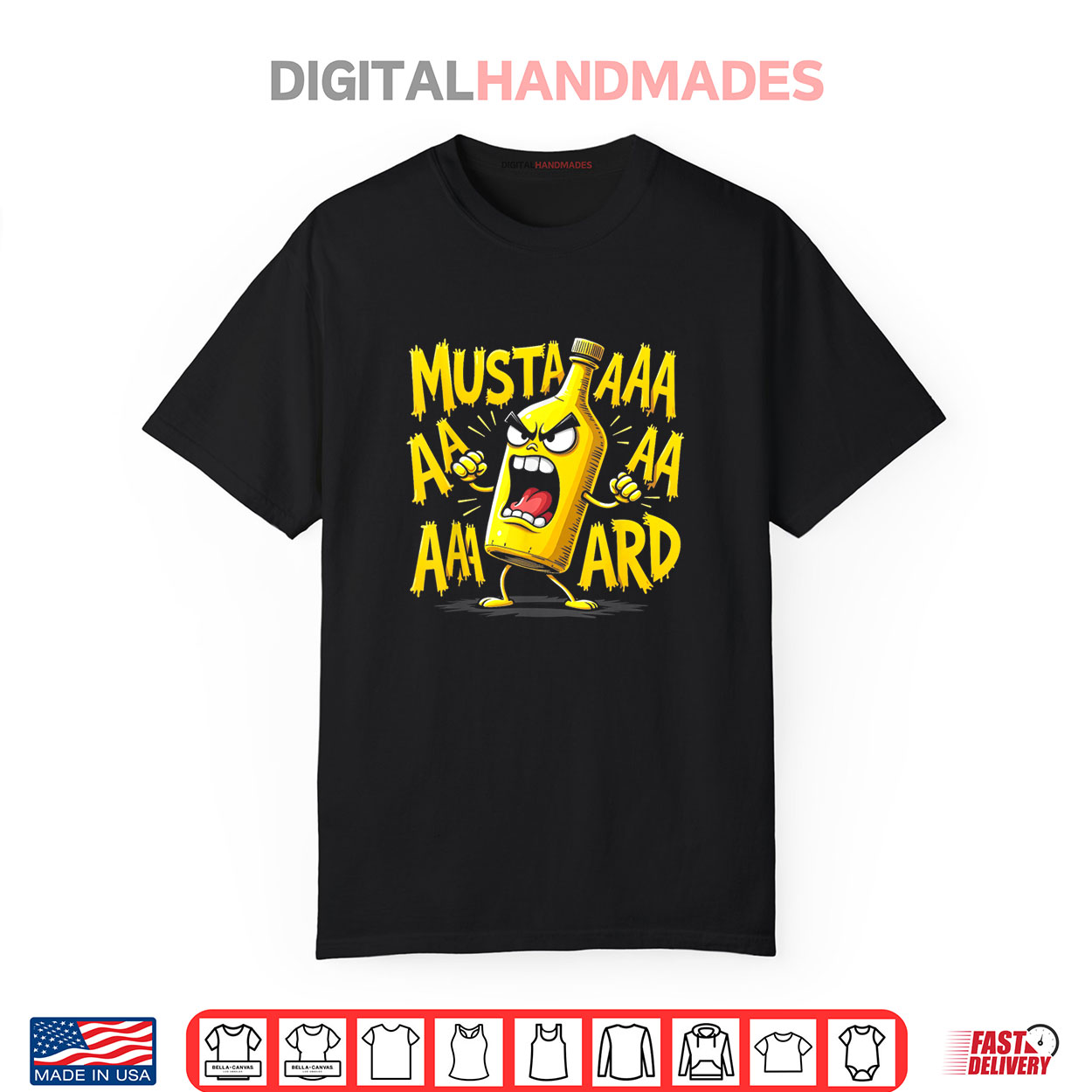 Mustard Bottle Scream Funny Condiment Rap Humor Shirt Mustard Bottle Scream Funny Condiment Rap Humor Shirt